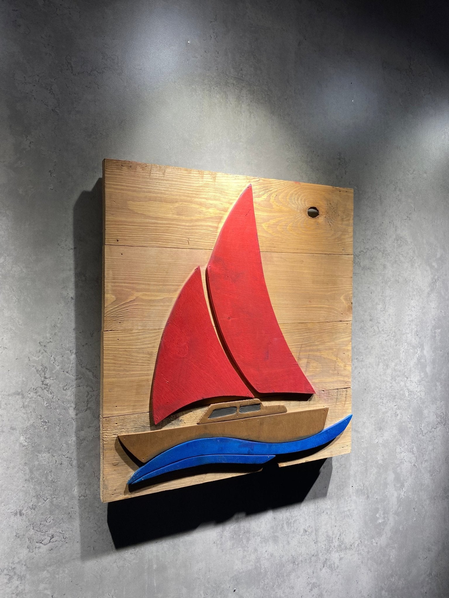 Red Boat Wood Art - Wood Workers Global