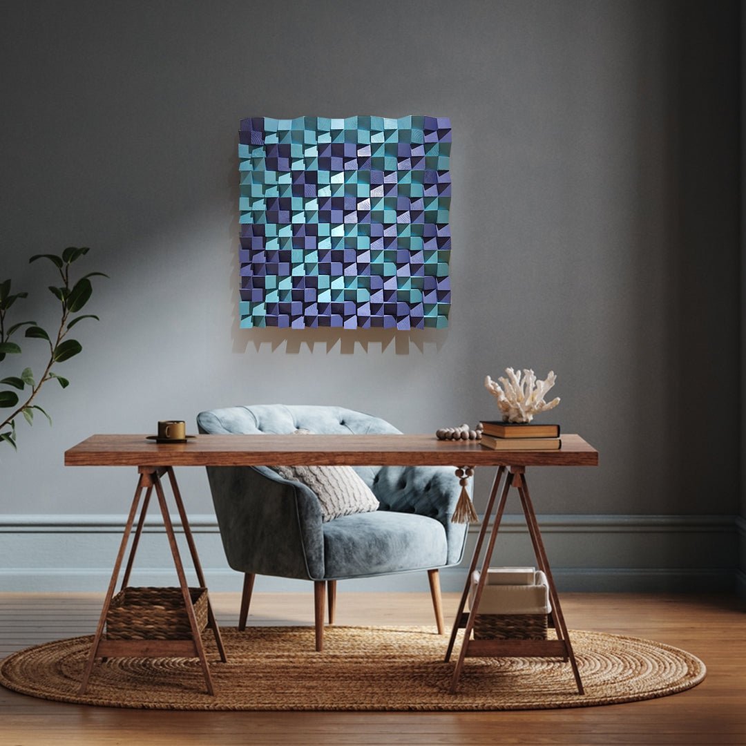Soundproof Wooden Wall Art - Wood Workers Global