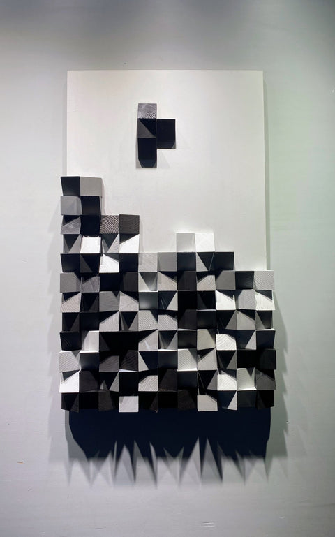 Tetris Wall Art - Wood Workers Global