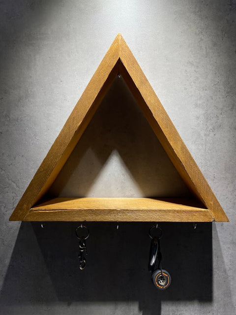 Triangle Key Shelf - Wood Workers Global