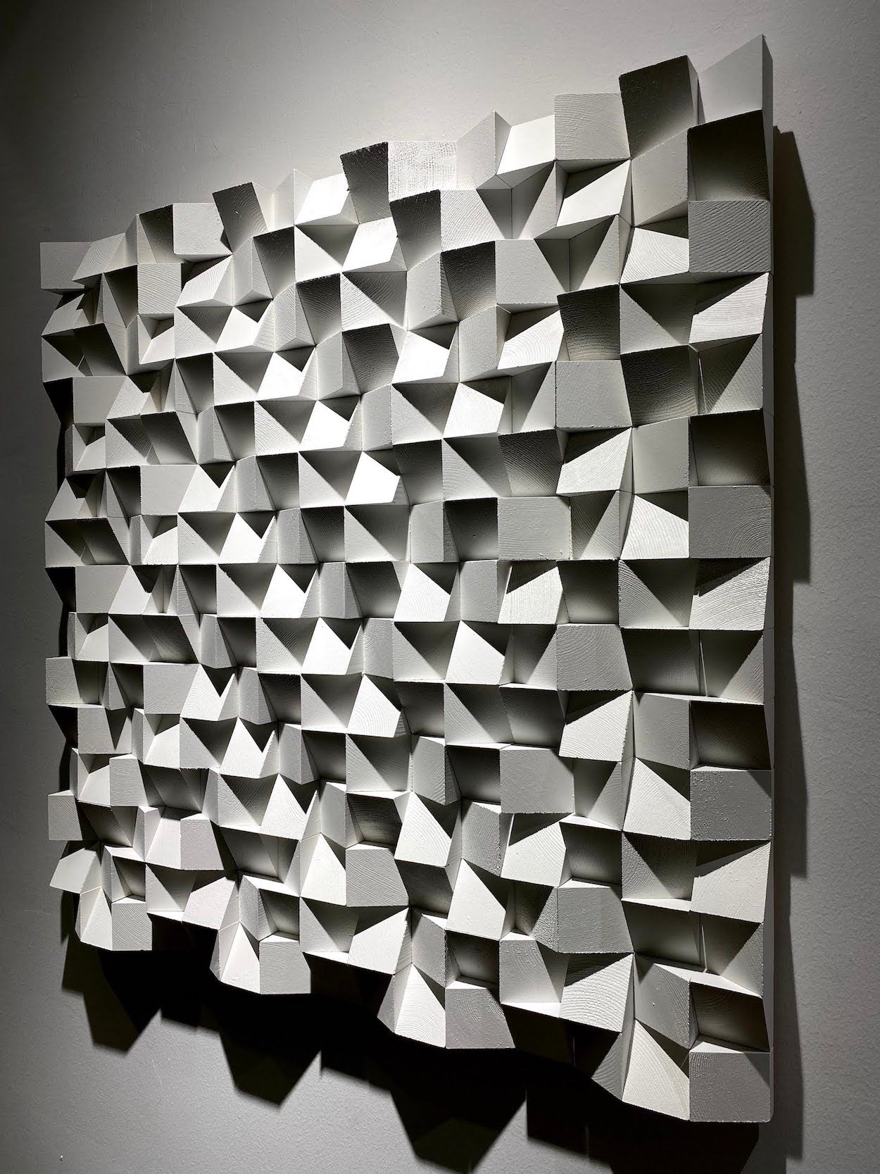 White Wood Wall Art - Wood Workers Global