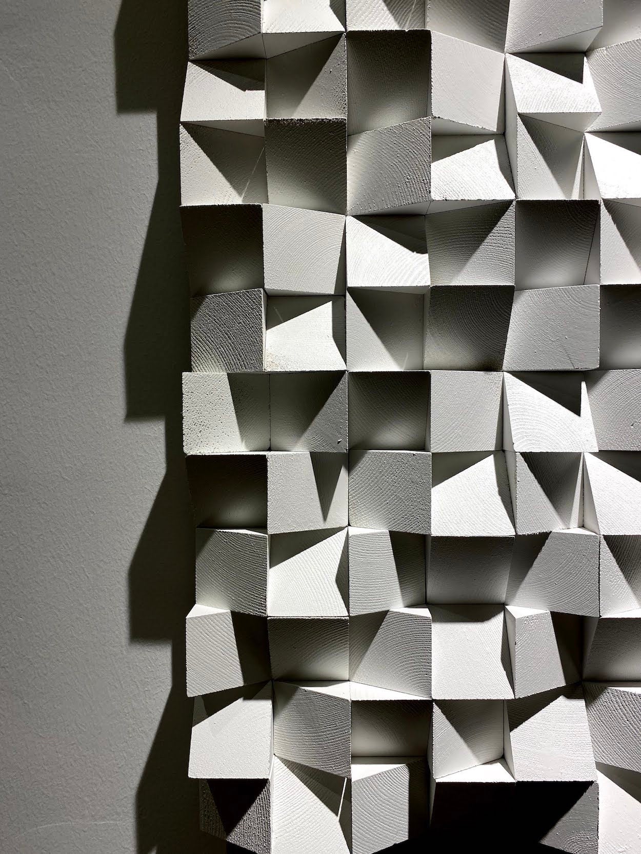 White Wood Wall Art - Wood Workers Global