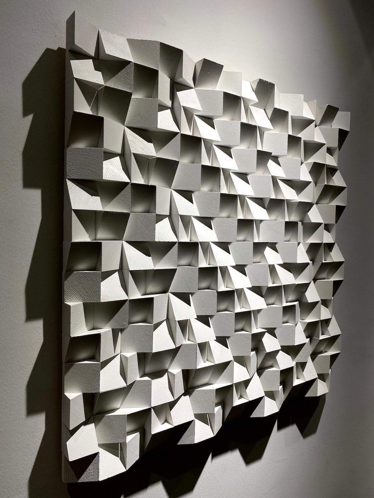 White Wood Wall Art - Wood Workers Global