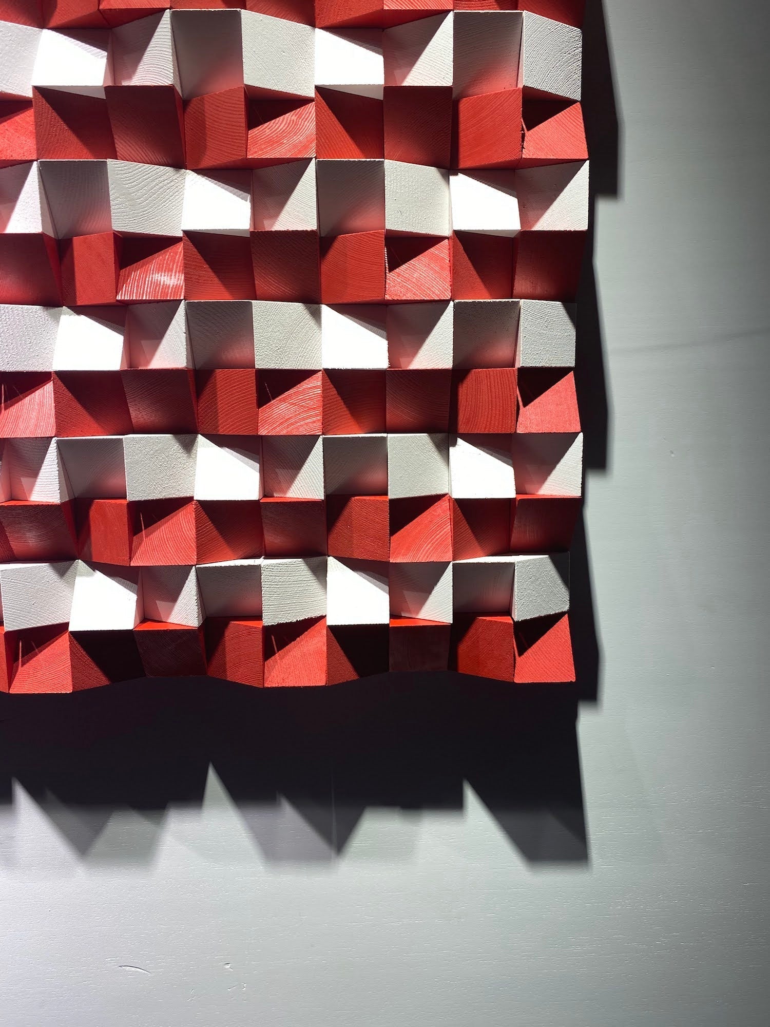 Wood American Flag For Wall - Wood Workers Global