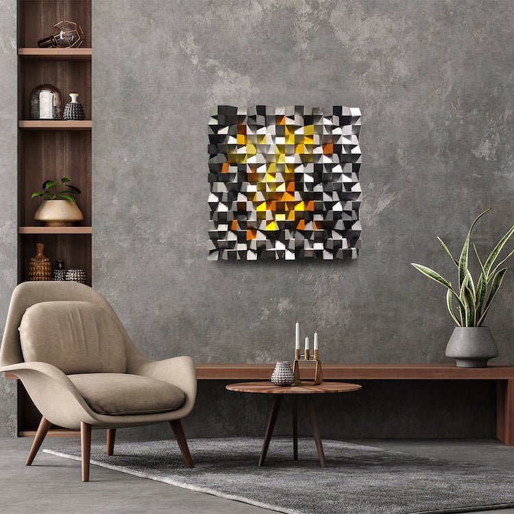 Wood Mosaic Wall Decor - Wood Workers Global