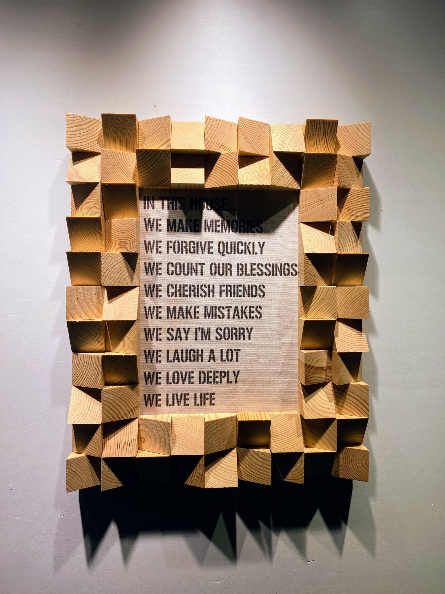 Wood Photo Frame For Wall - Wood Workers Global