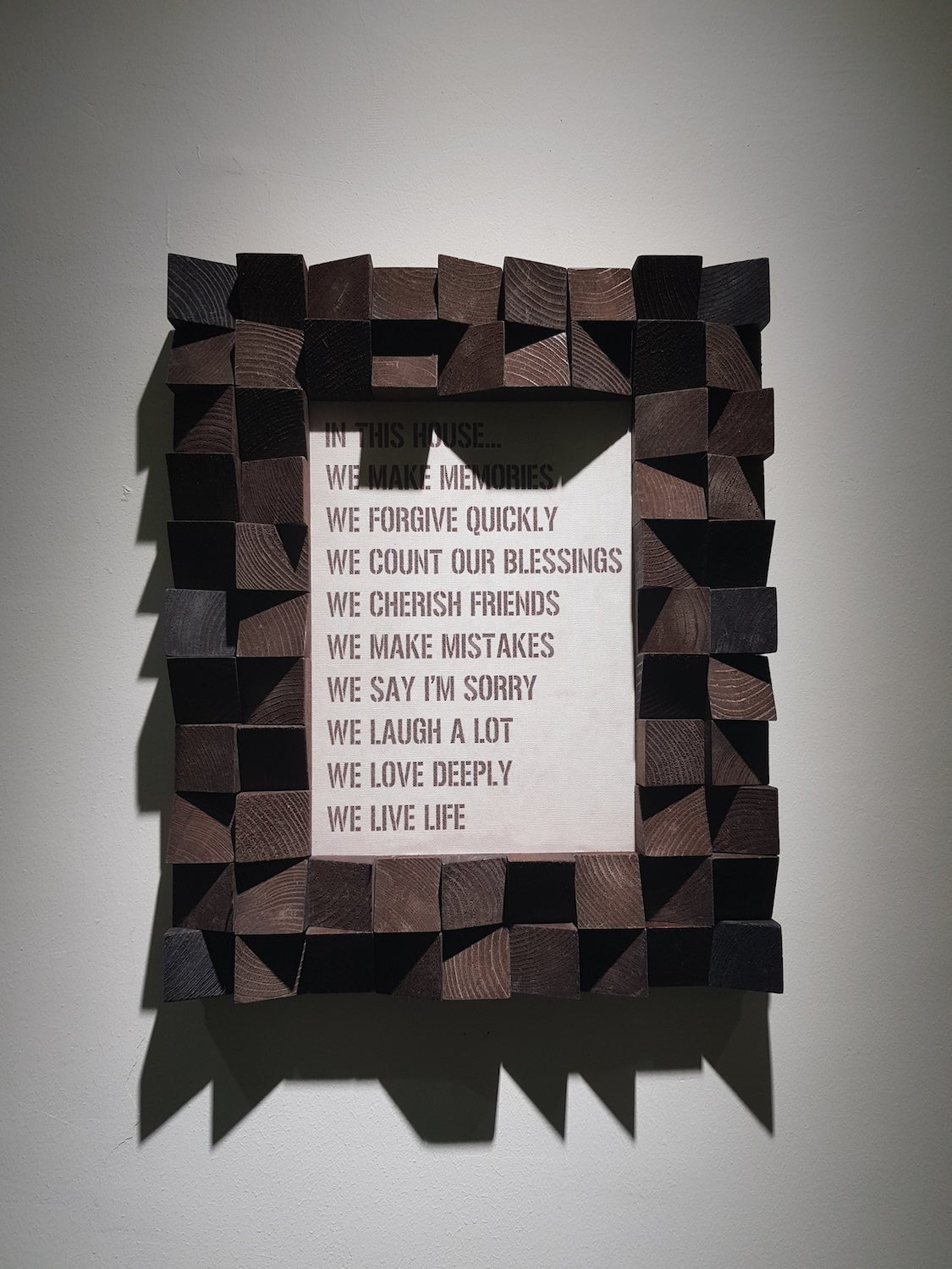 Wood Photo Frame For Wall - Wood Workers Global