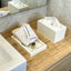 Wooden Bathroom Towel Tray 25x15 cms - Wood Workers Global