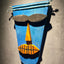 Wooden Blue Mask - Wood Workers Global