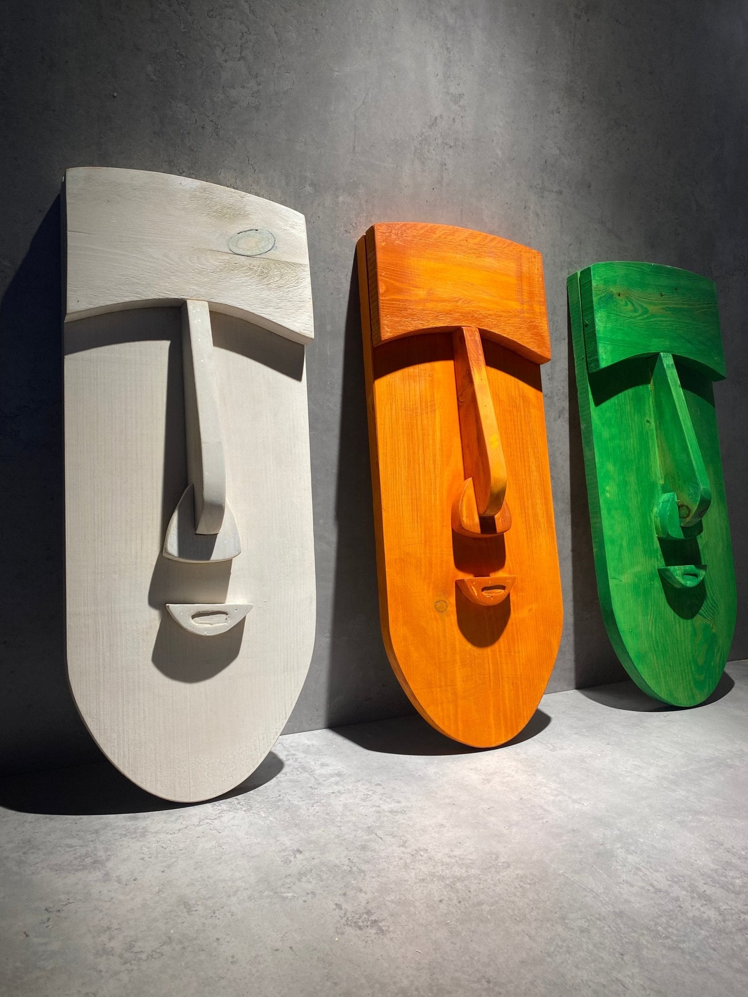 Wooden Masks Set - Wood Workers Global